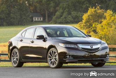 Insurance rates Acura TLX in Portland