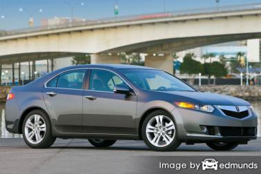 Insurance rates Acura TSX in Portland