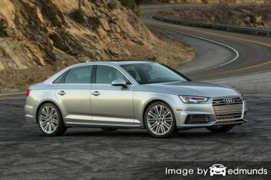 Insurance quote for Audi A4 in Portland