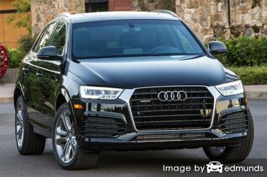 Insurance rates Audi Q3 in Portland