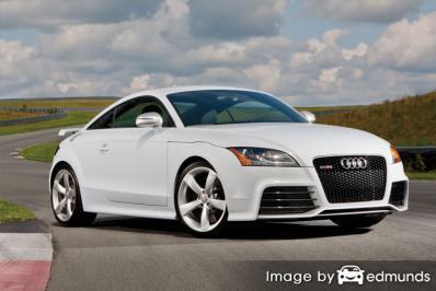 Insurance rates Audi TT RS in Portland