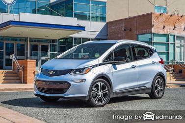 Insurance rates Chevy Bolt in Portland