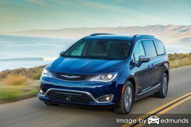 Insurance rates Chrysler Pacifica Hybrid in Portland