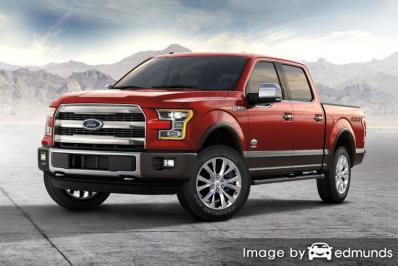 Insurance quote for Ford F-150 in Portland