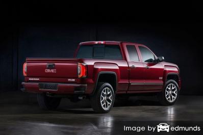 Insurance quote for GMC Sierra in Portland