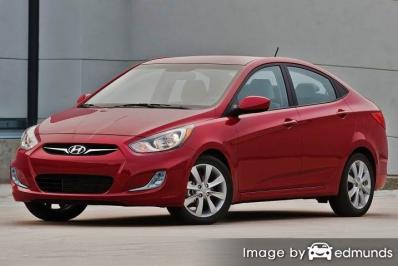 Insurance quote for Hyundai Accent in Portland