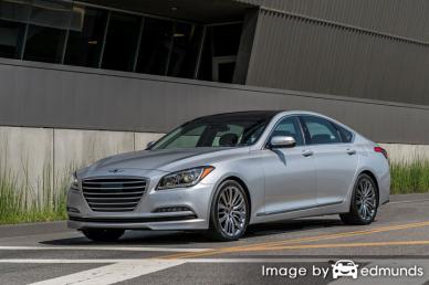 Insurance rates Hyundai G80 in Portland