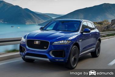 Insurance rates Jaguar F-PACE in Portland