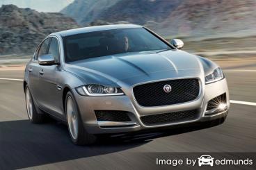 Insurance rates Jaguar XF in Portland