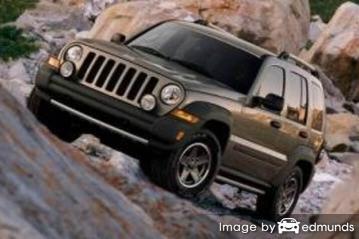 Insurance rates Jeep Liberty in Portland