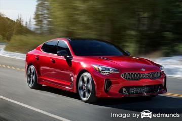 Insurance rates Kia Stinger in Portland