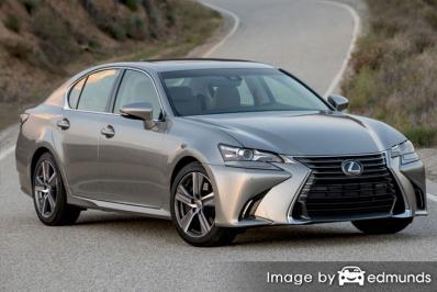 Insurance rates Lexus GS 200t in Portland