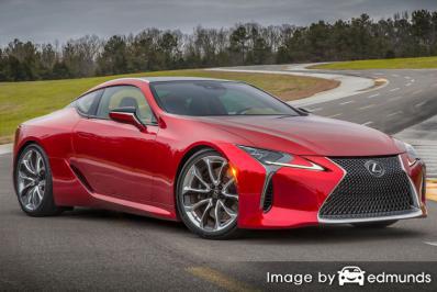 Insurance rates Lexus LC 500 in Portland