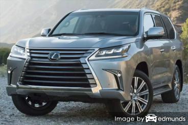 Insurance rates Lexus LX 570 in Portland