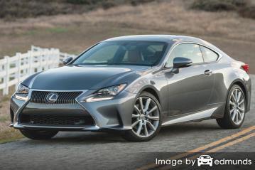 Insurance rates Lexus RC 300 in Portland