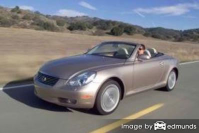 Insurance rates Lexus SC 430 in Portland