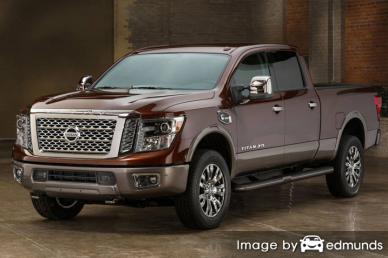 Insurance rates Nissan Titan in Portland