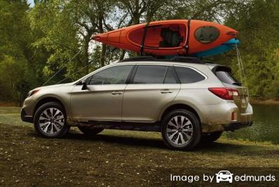 Insurance rates Subaru Outback in Portland