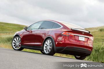 Insurance quote for Tesla Model X in Portland