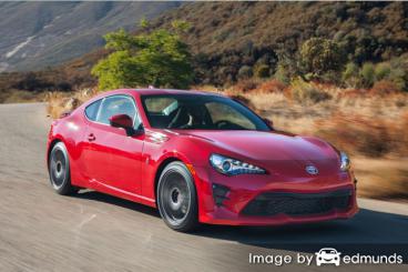 Insurance rates Toyota 86 in Portland