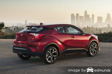 Insurance rates Toyota C-HR in Portland
