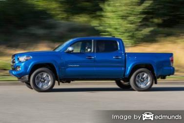 Insurance quote for Toyota Tacoma in Portland