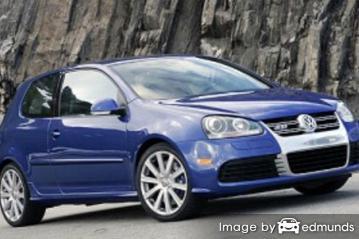 Insurance rates Volkswagen R32 in Portland